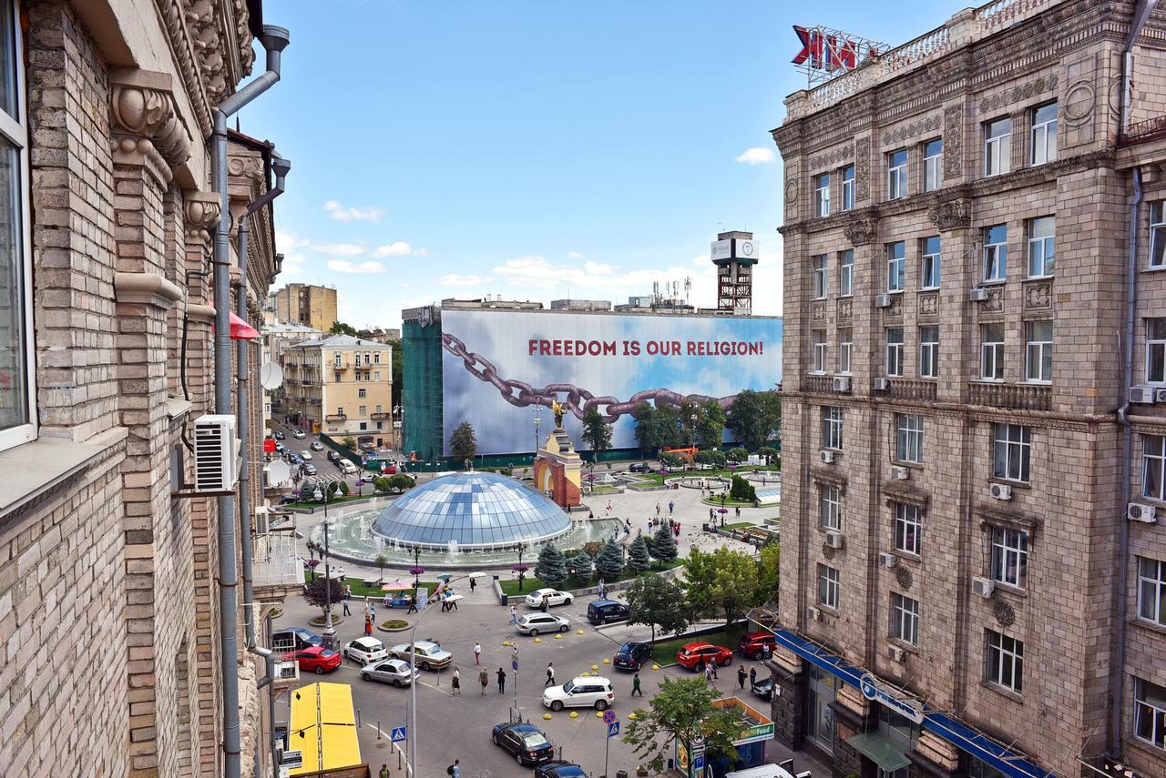 Апартаменты на Бориса Гринченка Киев Экстерьер фото
